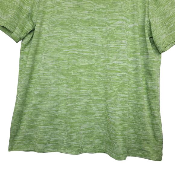 Reel Legends Men's Performance Moisture Wicking T-Shirt Sz Large Fishing Green - Picture 6 of 13